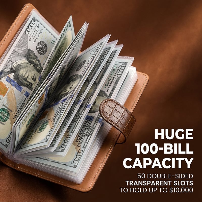 Lockable Savings Notebook