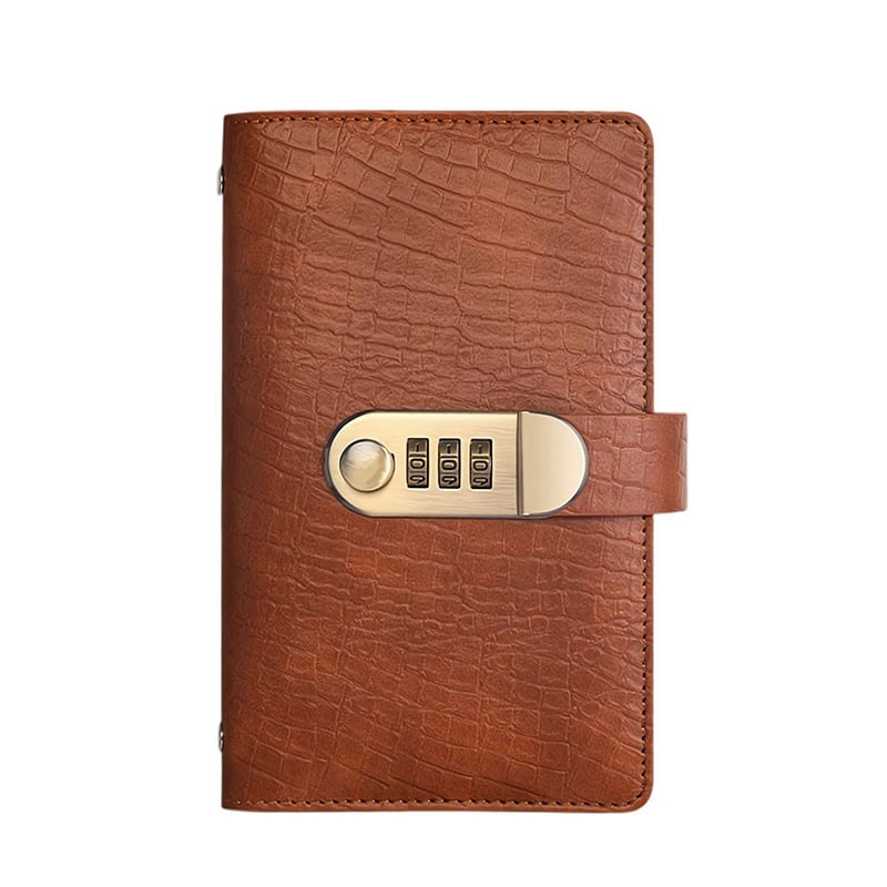 Lockable Savings Notebook