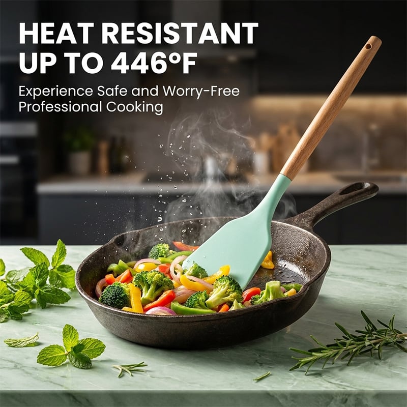 33-Piece Silicone Kitchen Utensils Set