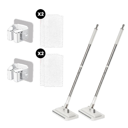 Hands-Free Multi-Purpose Flat Mop – Lazy Cleaning & Face Towel