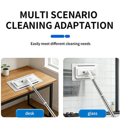 Hands-Free Multi-Purpose Flat Mop – Lazy Cleaning & Face Towel