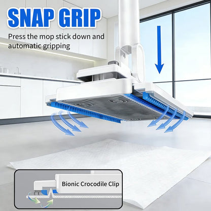 Hands-Free Multi-Purpose Flat Mop – Lazy Cleaning & Face Towel