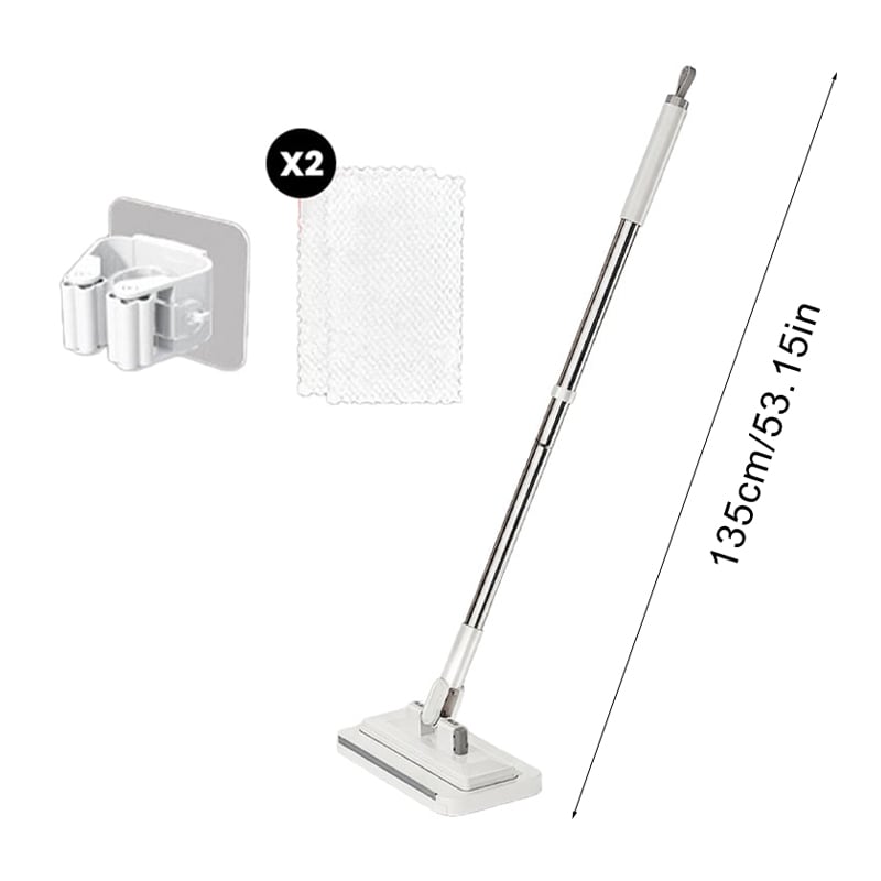 Hands-Free Multi-Purpose Flat Mop – Lazy Cleaning & Face Towel