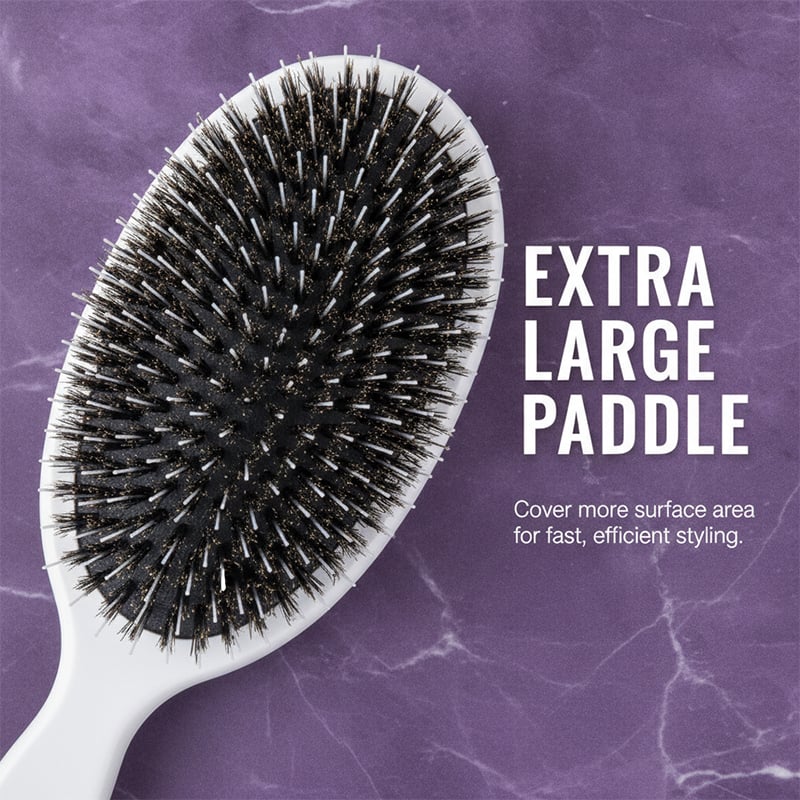 Boar Bristle Paddle Air Cushion Hair Brush