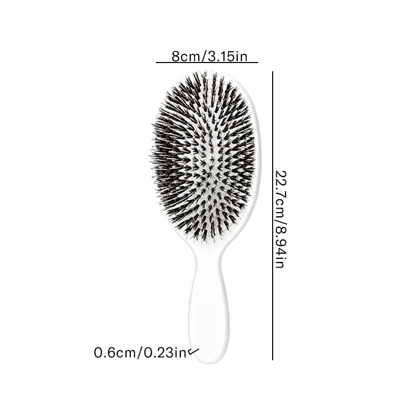 Boar Bristle Paddle Air Cushion Hair Brush