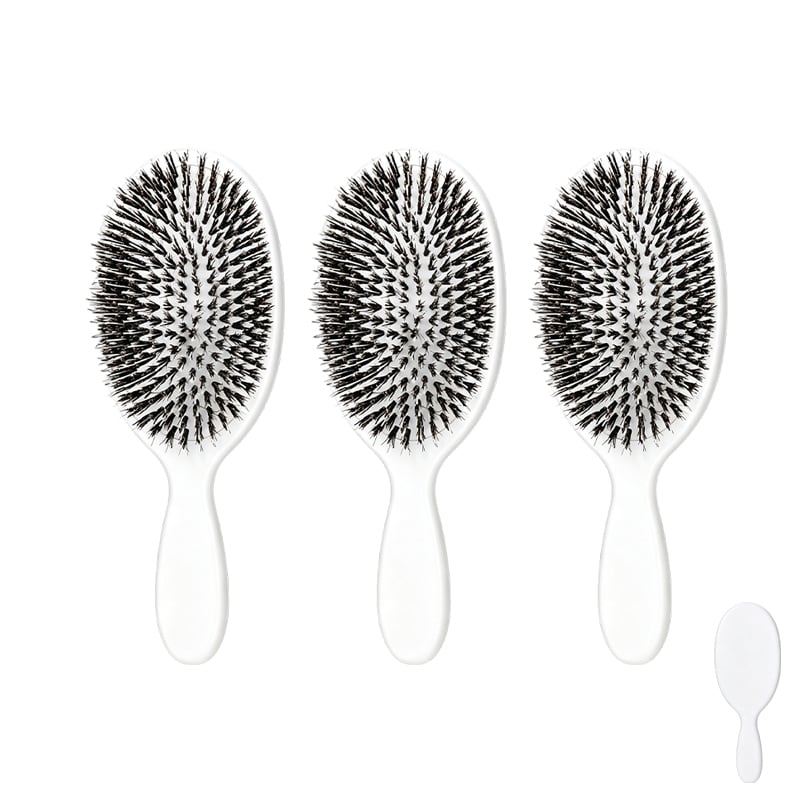 Boar Bristle Paddle Air Cushion Hair Brush