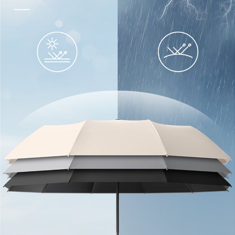 Kavilora™ Creative Ring Buckle Windproof Reinforced Umbrella