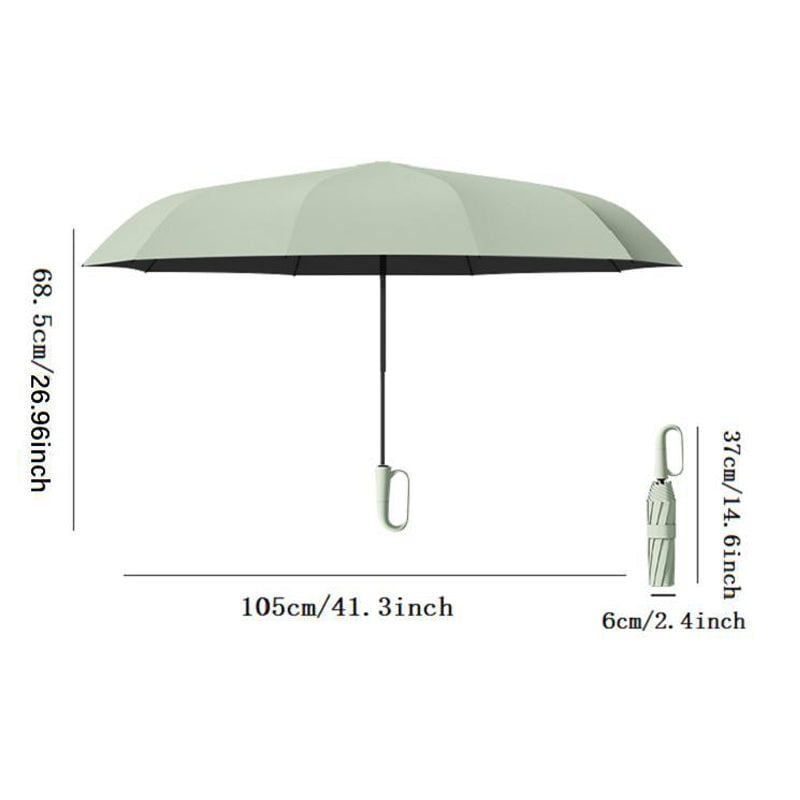 Kavilora™ Creative Ring Buckle Windproof Reinforced Umbrella