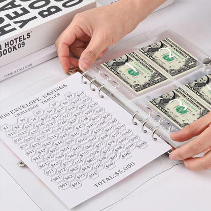 Kavilora™ 100-Day Savings Challenge Binder
