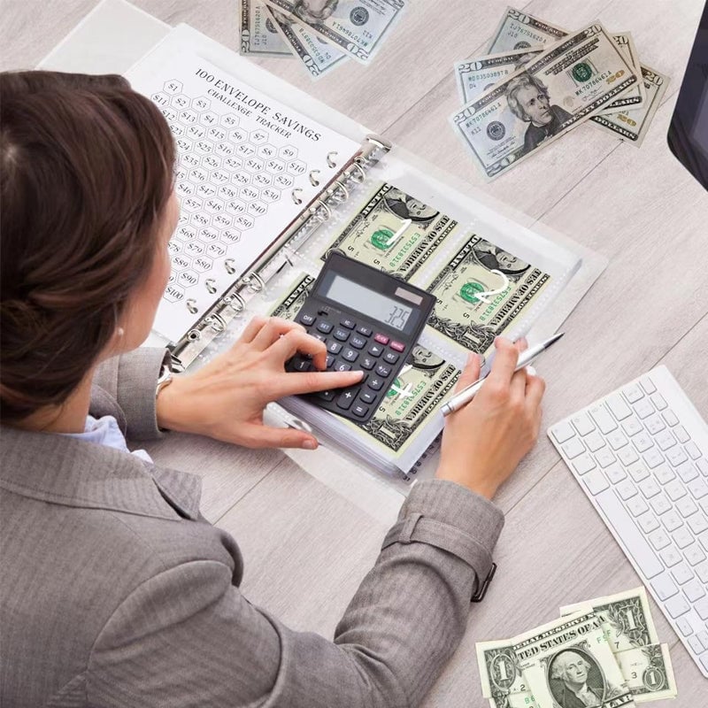 Kavilora™ 100-Day Savings Challenge Binder
