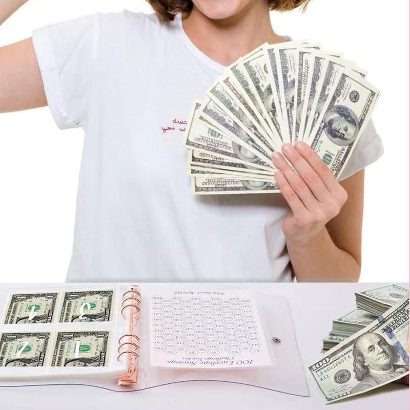 Kavilora™ 100-Day Savings Challenge Binder