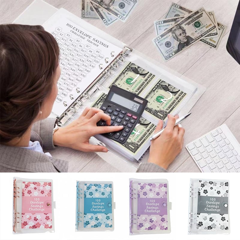 Kavilora™ 100-Day Savings Challenge Binder
