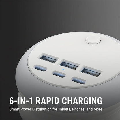6 USB Plug Extension