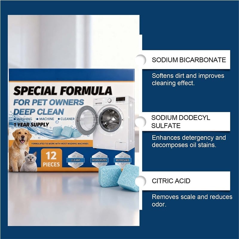 Eco-Friendly Washing Machine Cleaner