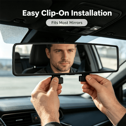 Curved Rearview Mirror