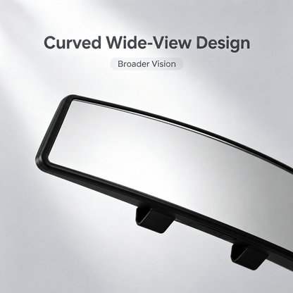 Curved Rearview Mirror