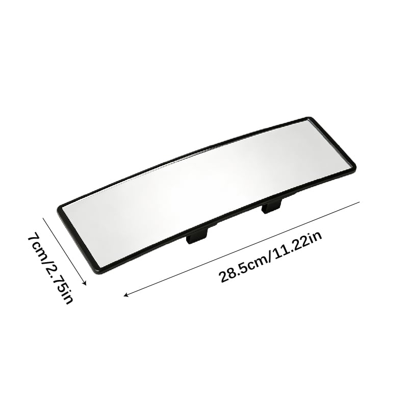 Curved Rearview Mirror