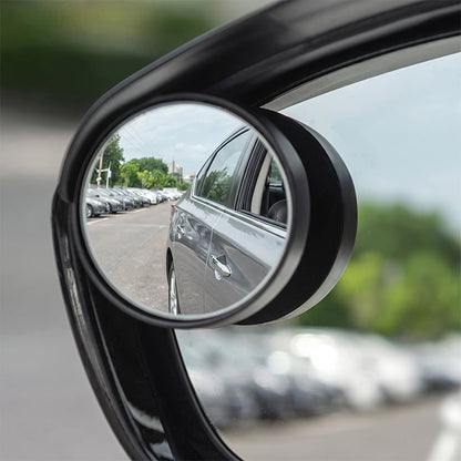 2-in-1 Car Rearview Mirror Rain Guard & Blind Spot Mirror