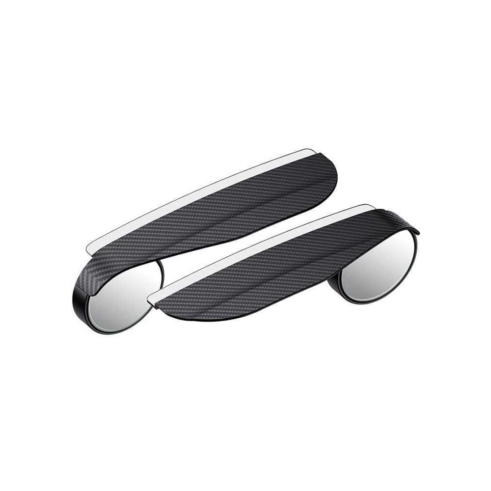 2-in-1 Car Rearview Mirror Rain Guard & Blind Spot Mirror