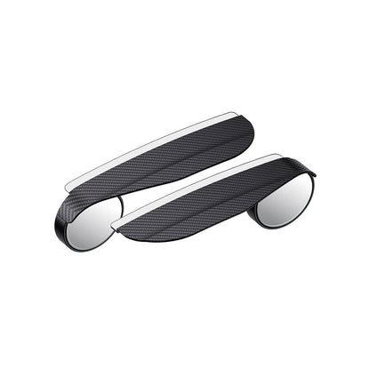 2-in-1 Car Rearview Mirror Rain Guard & Blind Spot Mirror