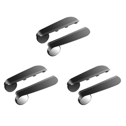2-in-1 Car Rearview Mirror Rain Guard & Blind Spot Mirror